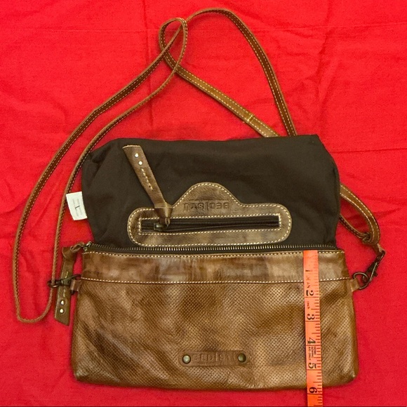 Bed Stu Tan Leather Shoulder Bag - Picture 5 of 8